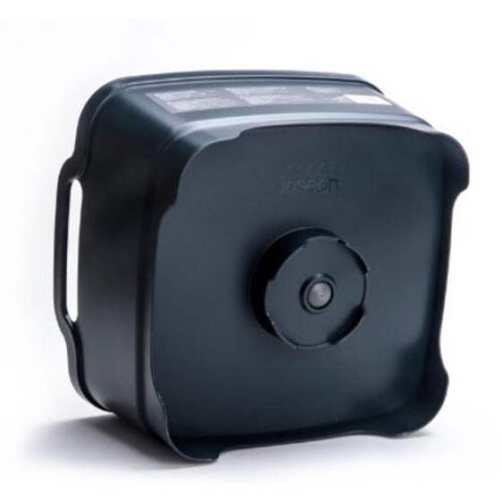 Joseph Joseph Baskom Cuci dengan Sumbat Terpadu, Saringan, dan Pegangan Besar - Abu-abu